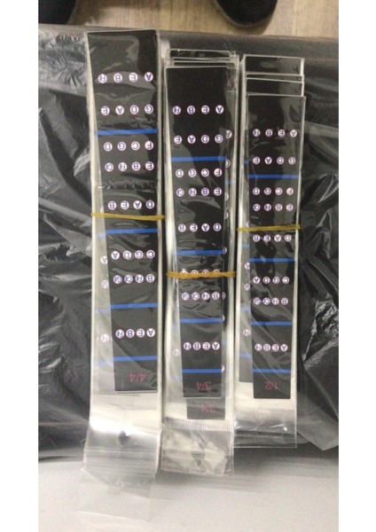 4/4 Keman Boyu Için Klavye Nota Yapıştırma Sticker, Kolay ve Şık Kullanım Sağlar