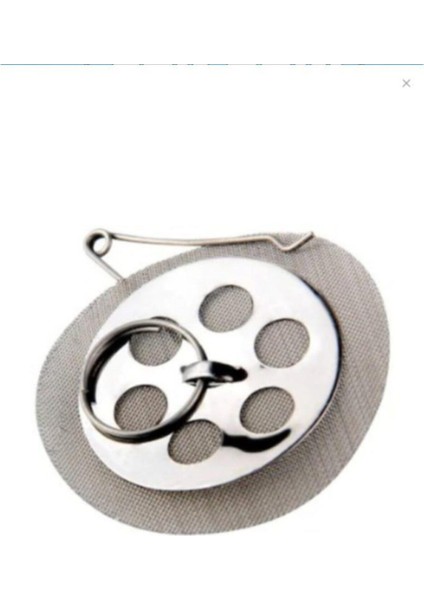 Minik Home Demlik Iç Sök-Tak Çay Süzgeci, 3'lü, Gri Renkli, Kullanışlı ve Pratik Ürün