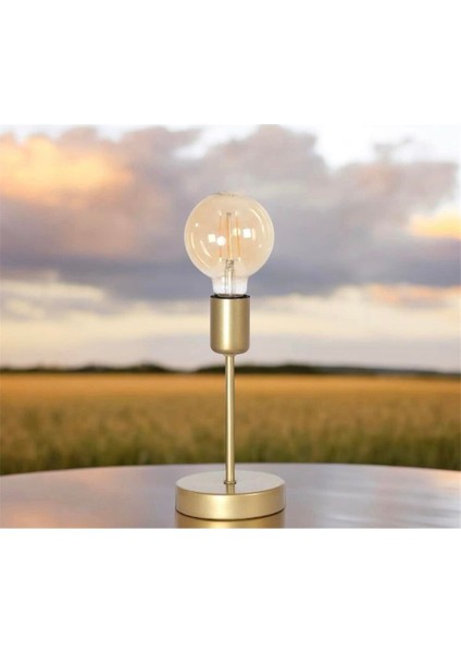 Modern ve Şık Kahverengi Abajur, Rustik Tarzıyla Evinize Sıcaklık Katar fırsatları