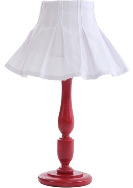 Beyaz Rahat Şık Abajur, Şık Ev Dekorasyonu Için Ideal Bir Seçim