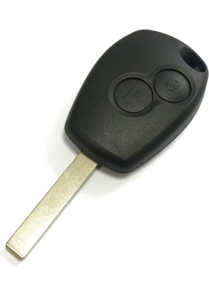 Iki Buton Anahtar Kapağı, Uyumlu Renault Clio 3, Kangoo 2, Master, Güvenli ve Kolay Kullanım