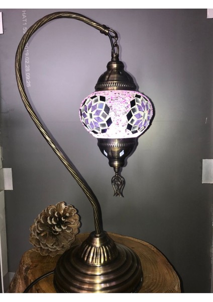 Mor Mozaik Abajur, Şık ve Otantik Ev Dekoru Için Ideal Seçim fiyatları