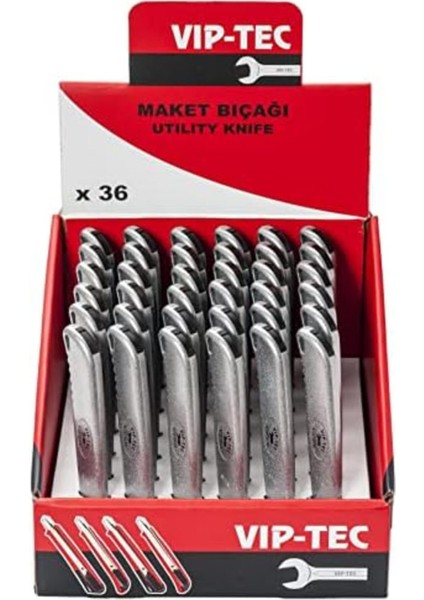 Yüksek Kalite Klipsli Maket Bıçağı Seti, Dayanıklı ve Kullanışlı 12'li Paket modelleri