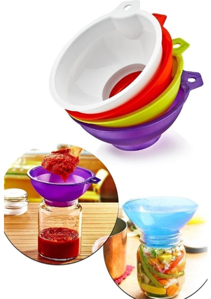 Geniş Ağızlı Konserve Kavanozuyla Şeker, Salça ve Sosları Kolayca Doldurun