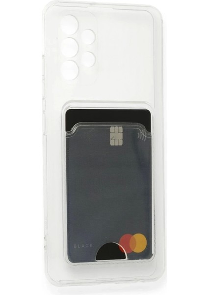 Newface Samsung Galaxy A33 5g Kılıf Kart Şeffaf Silikon - Şeffaf modelleri