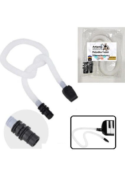 Yedek Melodika Hortumu, Dayanıklı ve Esnek, 1 Adet