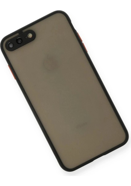 Newface iPhone 7 Plus Kılıf Montreal Silikon Kapak - Siyah modelleri
