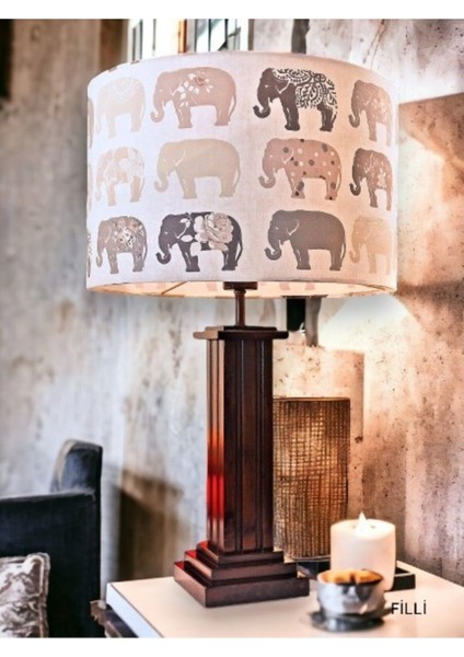 Şık Bej Abajur ile Odanıza Sıcaklık ve Huzur Katın fırsatları