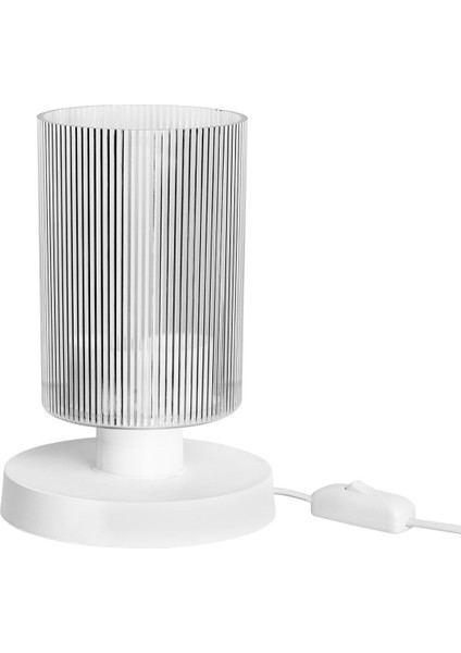 Beyaz ve Şeffaf Abajur, Şık ve Modern Dekoratif Aydınlatma Seçeneği fiyatları