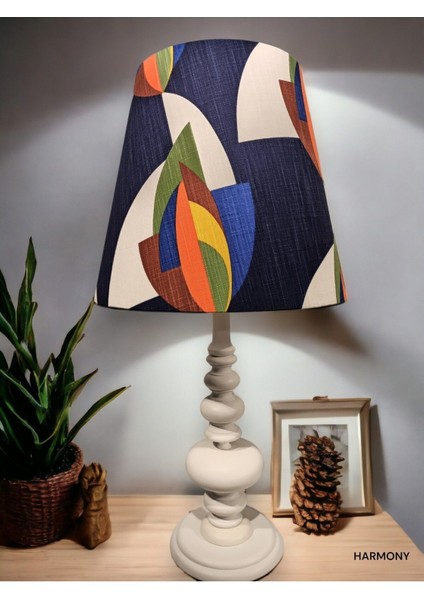 Gri Harmony Abajur, Şık ve Zarif Dekoratif Aydınlatma Seçeneği fiyatları