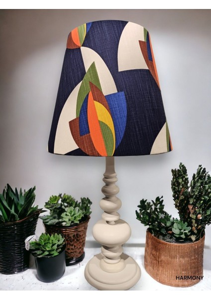 Gri Harmony Abajur, Şık ve Zarif Dekoratif Aydınlatma Seçeneği modelleri