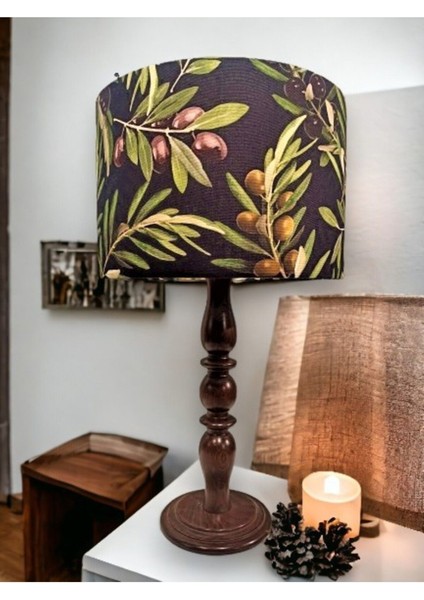 Çok Renkli Zeytin Ağacı Abajur, Şık ve Sıcak Atmosfer Yaratır modelleri