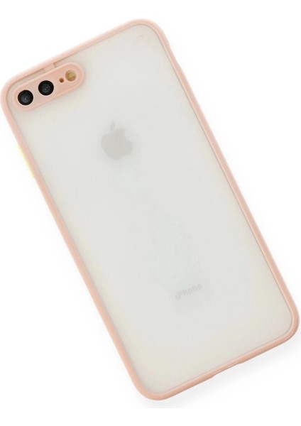 Newface iPhone 7 Plus Kılıf Montreal Silikon Kapak - Pembe modelleri