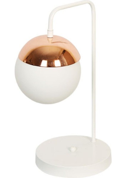 Modern Beyaz Camlı Masa Lambası, Şık ve Fonksiyonel Dekorasyon Ürünü