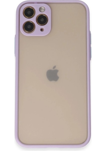 Newface iPhone 11 Pro Kılıf Montreal Silikon Kapak - Mor