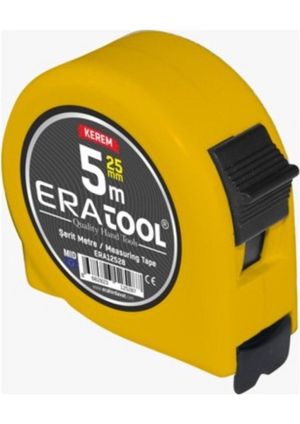 5 mt Uzunluk Ölçer Şerit Metre, Pratik ve Dayanıklı Ölçüm Aracı