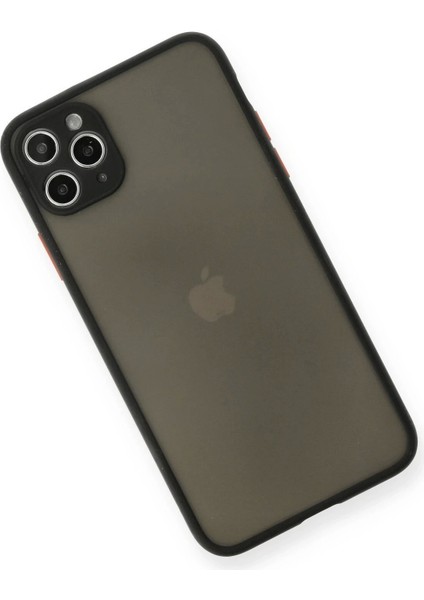 Newface iPhone 11 Pro Max Kılıf Montreal Silikon Kapak - Siyah modelleri