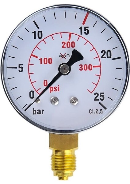 Ø63 mm Kuru Tip Vakummetre, Ölçüm Cihazı, Vakum Saati