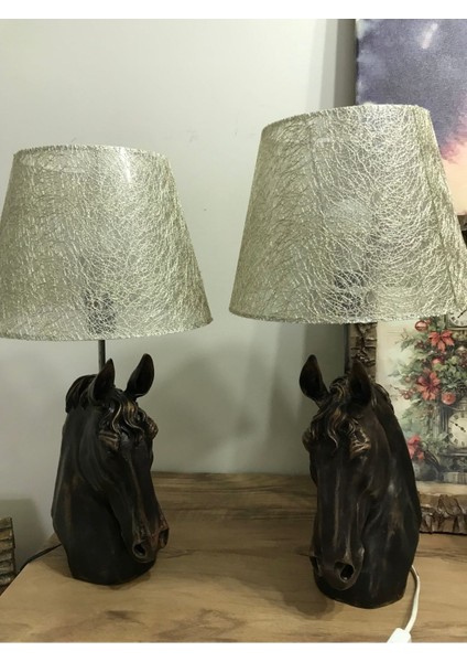 Kahverengi Şık Abajur, Uygun Fiyatlı ve Dekoratif Tasarım, Tekli Fiyatlı fırsatları