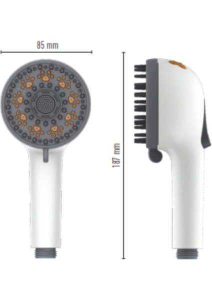 Sağlıklı ve Konforlu Yıkama Için Ideal Köpek Duş Başlığı