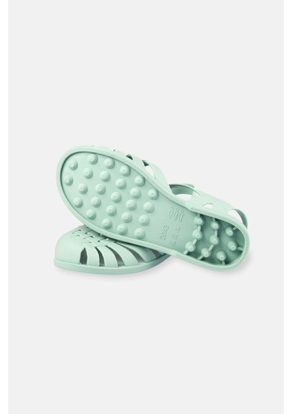 Mint Yeşili Kadın Bantlı Mat Jelly Sandalet modelleri