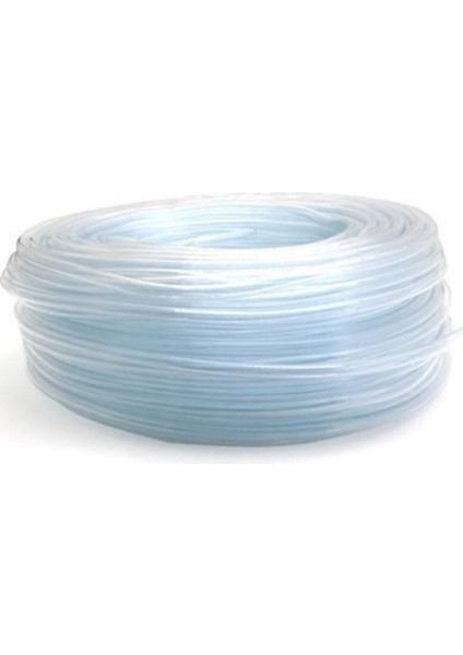 Şeffaf Terazi Hortumu 8mm 10M, Termosifon, Otomobil Kapı Fitili, Esnek ve Dayanıklı
