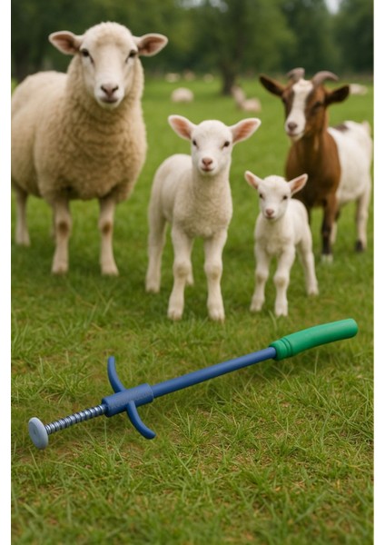 Küçükbaş Hayvanlar Için Plastik Hap Yutturma Sondası, 1 Adet, Ahır Kullanımı