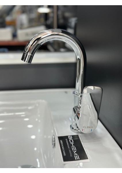 Abdestlik Kuğu Döner Borulu Lavabo Bataryası modelleri