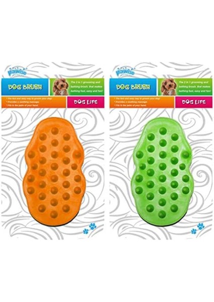 Yumuşak Kauçuk Masaj ve Yıkama Fırçası, Temizlik ve Rahatlık Sunar