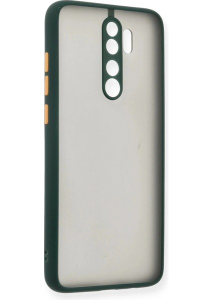 Newface Xiaomi Redmi Note 8 Pro Kılıf Montreal Silikon Kapak - Yeşil
