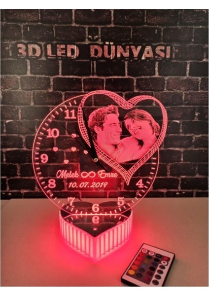 16 Renkli Kumandalı Gece Lambası, Aşkıma Özel Doğum Günü Hediyesi