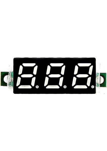 Yeşil Renkli 0.28 Inç 3.5-30V Iki Kablolu Dc Voltmetre fiyatları