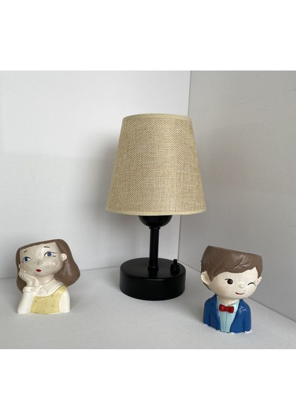 Pilli Masa Lambası, Kablosuz Gece Işığı, Şık ve Pratik Masaüstü Abajur fırsatları