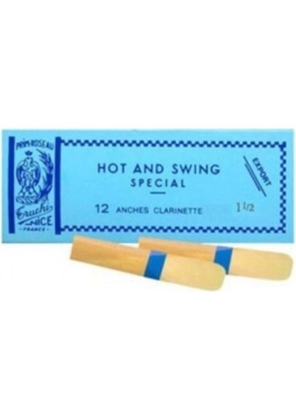 Mavi Kuşak Hascl Bb Klarnet Kamışı 1,5 Numara, Kaliteli Müzik Aksesuarı