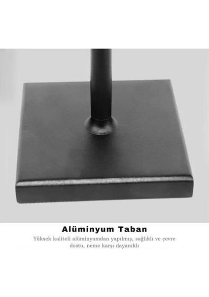 Şık Siyah Dokunmatik Abajur Masa Lambası, USB Şarjlı, Dekoratif ve Lüks Tasarım indirimleri