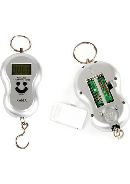 Taşınabilir 40KG Dijital El Kantarı LCD Ekran Hassas Ölçüm Pilli