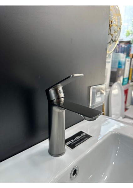 Antrasit Yüksek Lavabo Bataryası modelleri