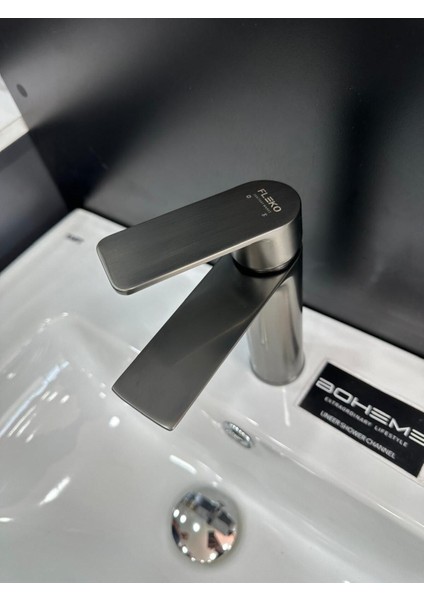 Antrasit Yüksek Lavabo Bataryası indirimleri