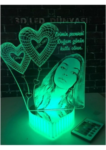 Kalpli Kırmızı Gece Lambası Sevgililer ve Doğum Günü Için fiyatları