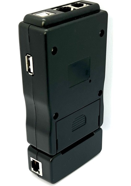 Ağ ve Telefon Kablosu Test Cihazı, Usb, RJ45, RJ11, Cat5, Cat6 Ölçüm Aracı