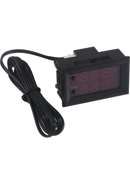 Dijital LED Sıcaklık Kontrolcü Modülü + 12VDC Su Geçirmez Ntc Sensör