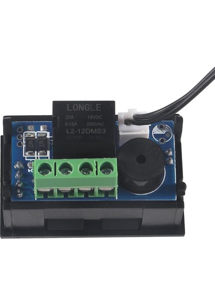 Dijital LED Sıcaklık Kontrolcü Modülü + 12VDC Su Geçirmez Ntc Sensör modelleri