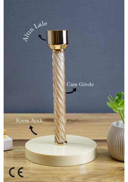 Krem Renkli Ayaklı Şık Komodin Abajur, Zarif Aydınlatma Seçeneği fiyatları