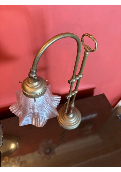 50-76 cm Ayarlanabilir Pirinç Abajur Masa Lambası, Şık ve Modern Tasarım modelleri