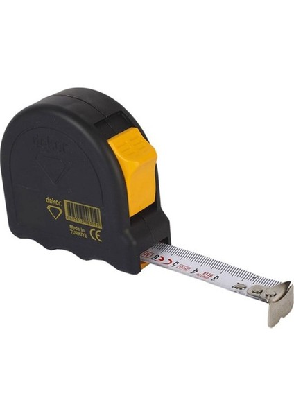 Şerit Metre 8 M x 25 mm Soft Dekor 307, Şık ve Dayanıklı Ölçüm Aracı fiyatları