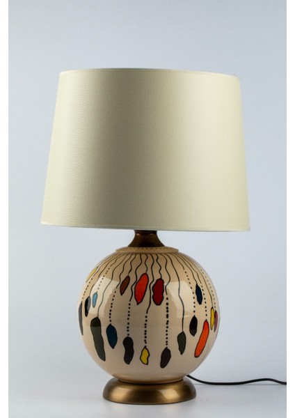 Küre Abajur Katre Krem, Şık ve Zarif Ev Dekoru Için Ideal Seçim. fiyatları