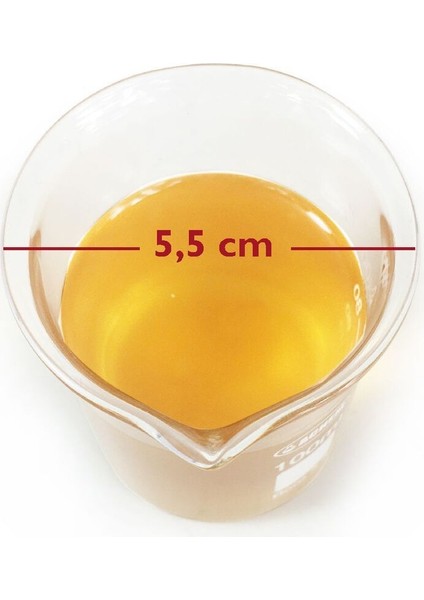 100ML Cam Şişe, Zarif ve Şık, Dayanıklı ve Hafif Tasarım