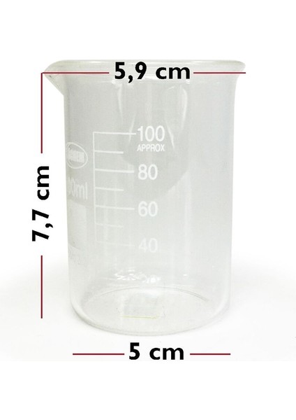 100ML Cam Şişe, Zarif ve Şık, Dayanıklı ve Hafif Tasarım