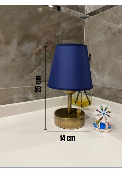 Mavi Pilli Abajur ve Gece Lambası, Masada Şıklık ve Işık Keyfi modelleri