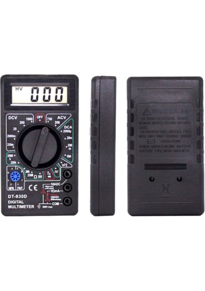 Dijital Ölçü Aleti DT-830D, Hassas ve Güvenilir Ölçüm Cihazı